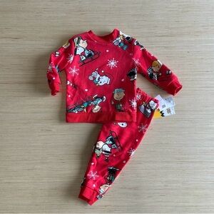 Snoopy Peanuts Sweatsuit 3/6M